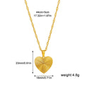 Gold pleated necklace with butterfly design pendant on water wave chain