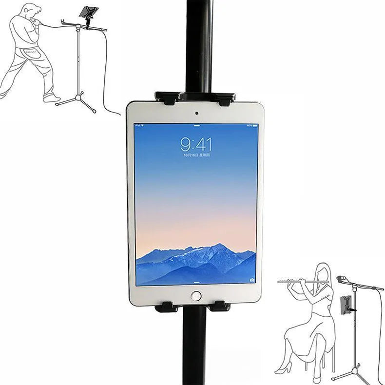 Black ABS plastic bicycle handlebar phone bracket mounting smartphone for cycling video