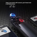 TWS2 true wireless Bluetooth headset with black charging case and earphones