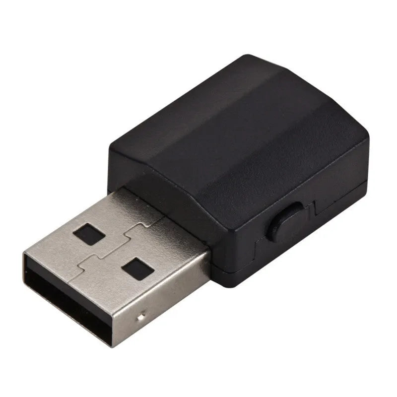 Bluetooth 5.0 receiver transmitter USB adapter for computer and TV, compact 32mm x 17mm x 8.5mm