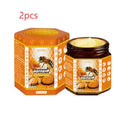 Turmeric joint soothing cream tube with bee venom and ginger extract ingredients