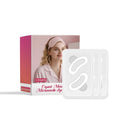 Three pairs of anti-wrinkle microneedle hydrogel eye patches for dark circles and fine lines.