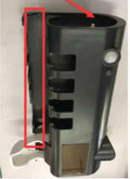 Wall-mounted UV toothbrush steriliser with automatic toothpaste dispenser in white or black