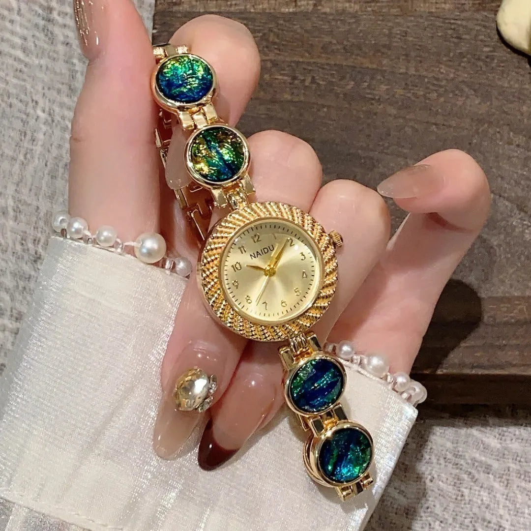 Women's quartz watch with 25mm round dial in multiple colour options