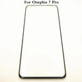 OnePlus 7 Pro replacement touch screen with OCA cover showing glass panel and logo