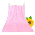Microfiber bath and face towel with bear embossed design, 80% polyester 20% polyamide, 70x140cm and 35x75cm