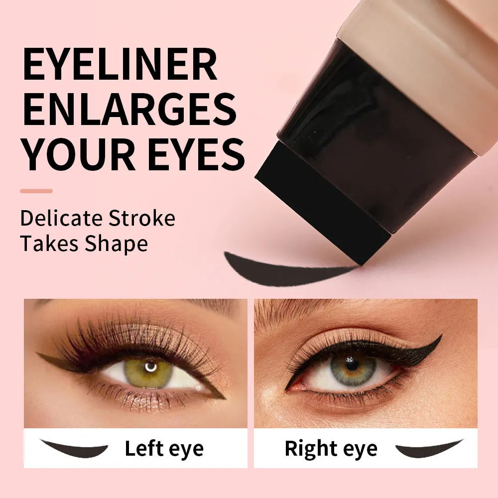 2ml waterproof liquid eyeliner in brown and black with durable seal