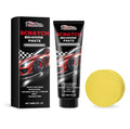 Scratch remover paste in PE bottle with sponge applicator for surface repair