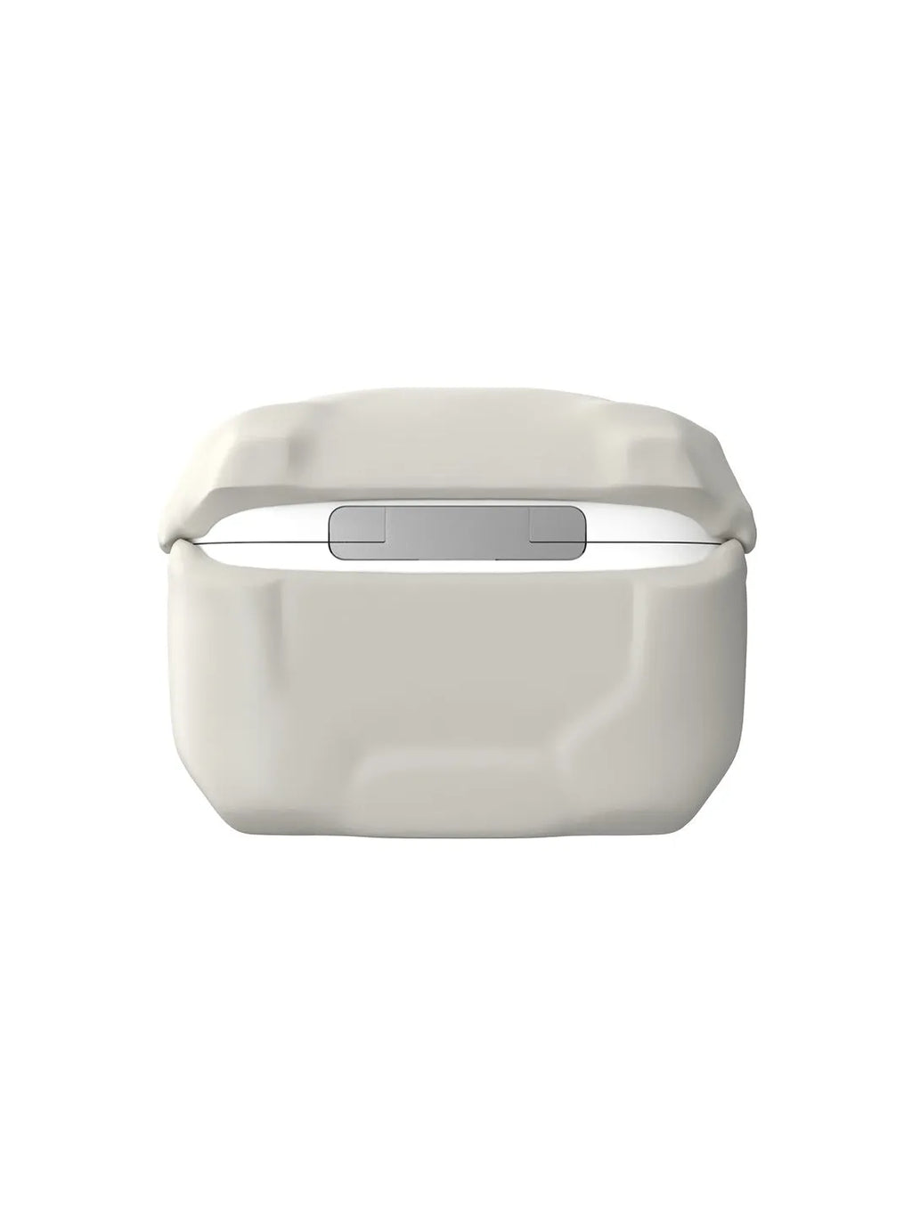 Silicone case cover for Apple AirPods Pro and AirPods Pro 2 in fluorescent green with keychain pendant