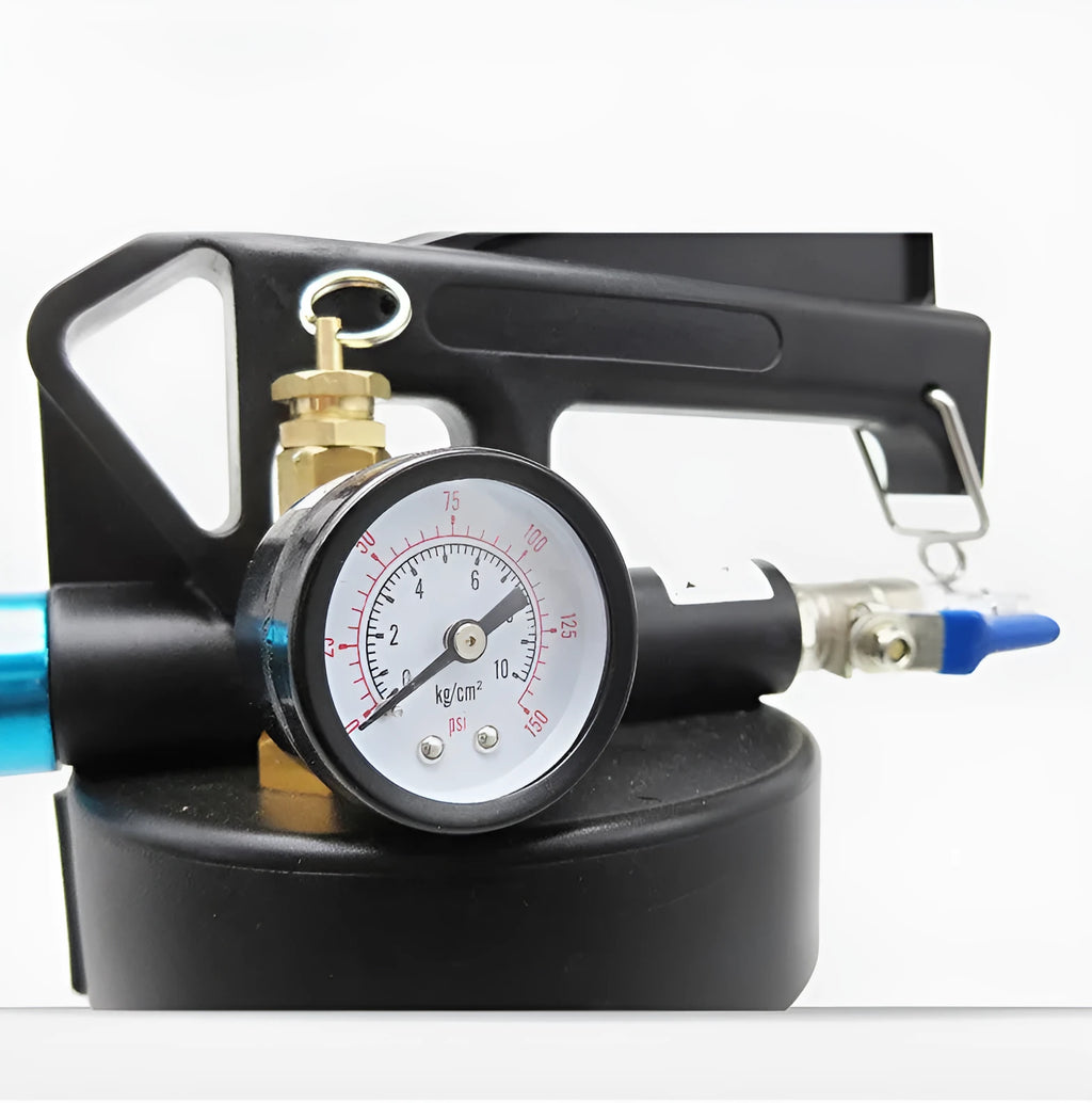 Pneumatic automatic transmission oil changer unit with tank and 220W motor.