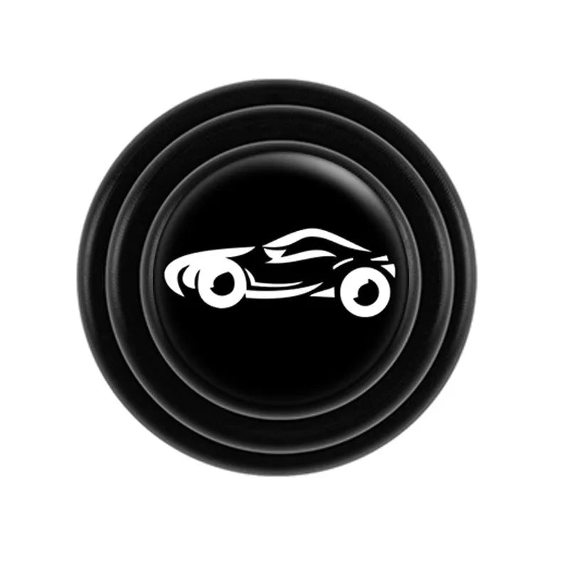 Silicone car door shock protection pads in various colours with 20mm diameter for anti-collision vehicle protection