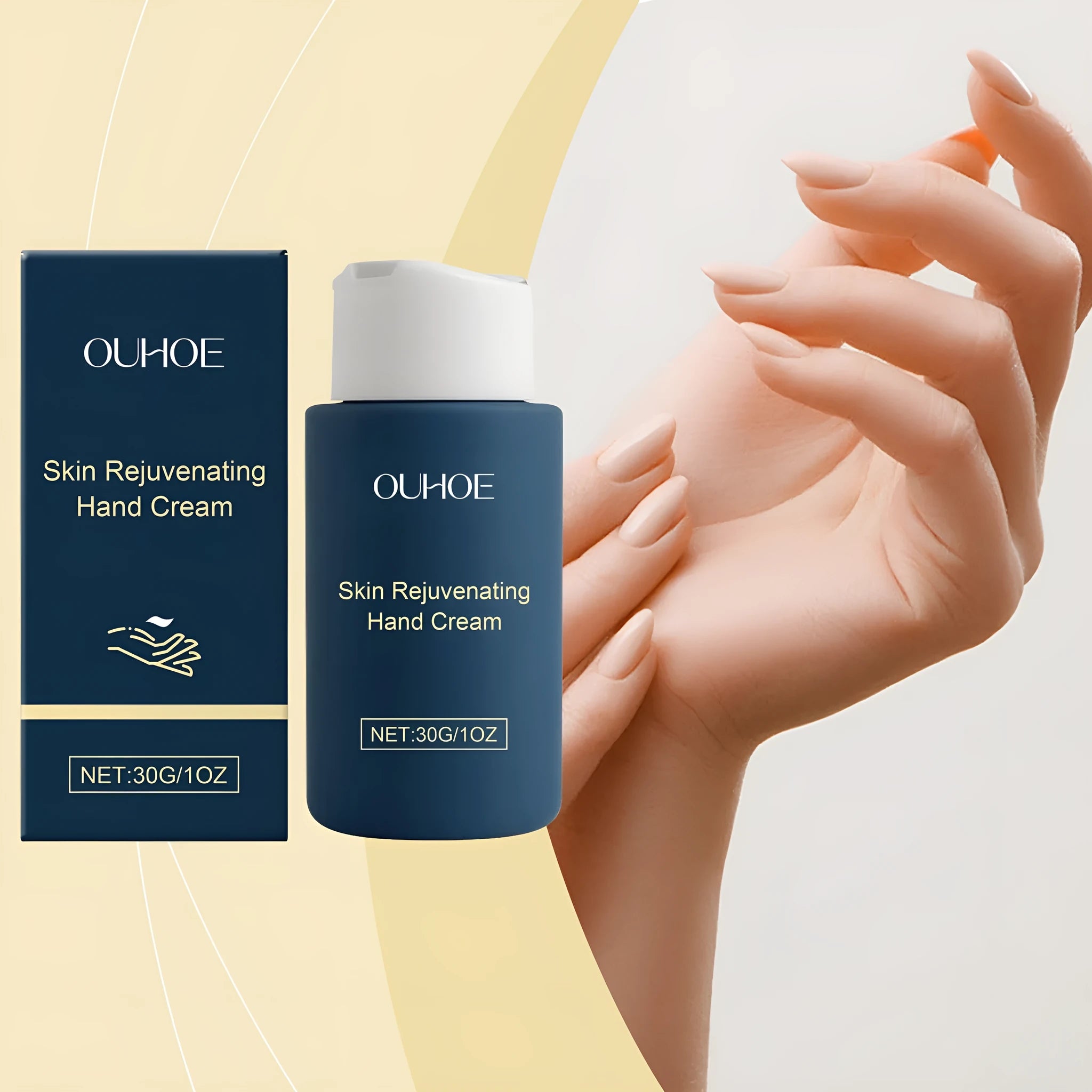 30g tube of hand cream for skin cleaning and cuticle care.