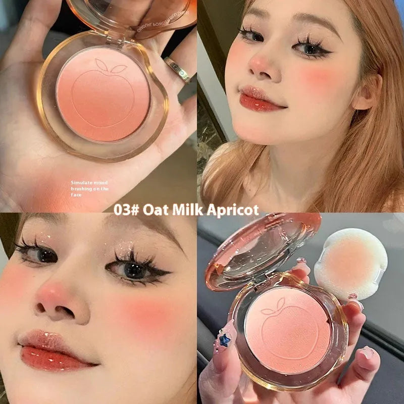 Bubble Gradient Blush compact in Ebony Rose shade, a cream rouge for dry skin.