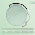 Electric pet heating pad in round or square size with AC 220V 45W power and three heat gears