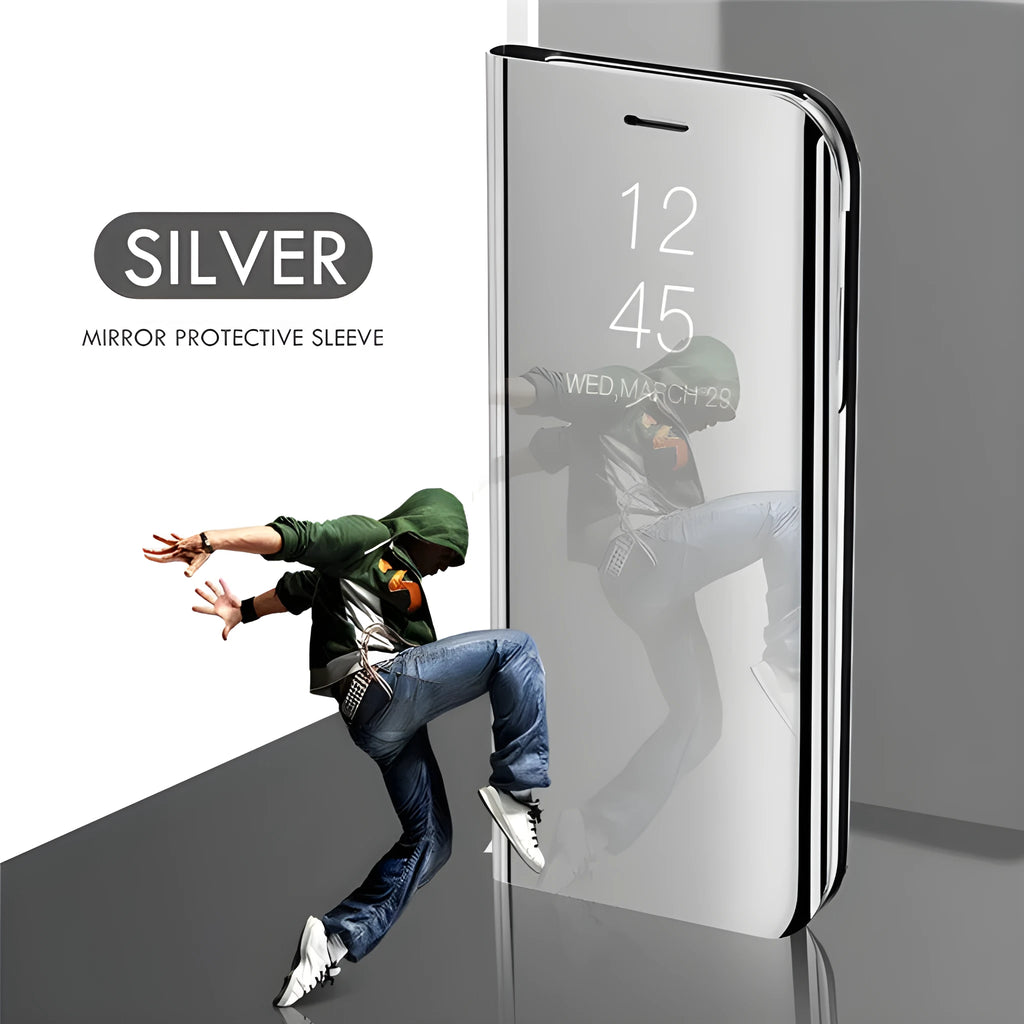 Electroplating mirror leather case for Samsung Note20 Ultra in black, blue, silver, gold, rose gold or purple, border-type metal cover.