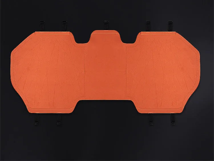 Tailored ultra-thin leather car seat cover with gradient hole design in a choice of colours.