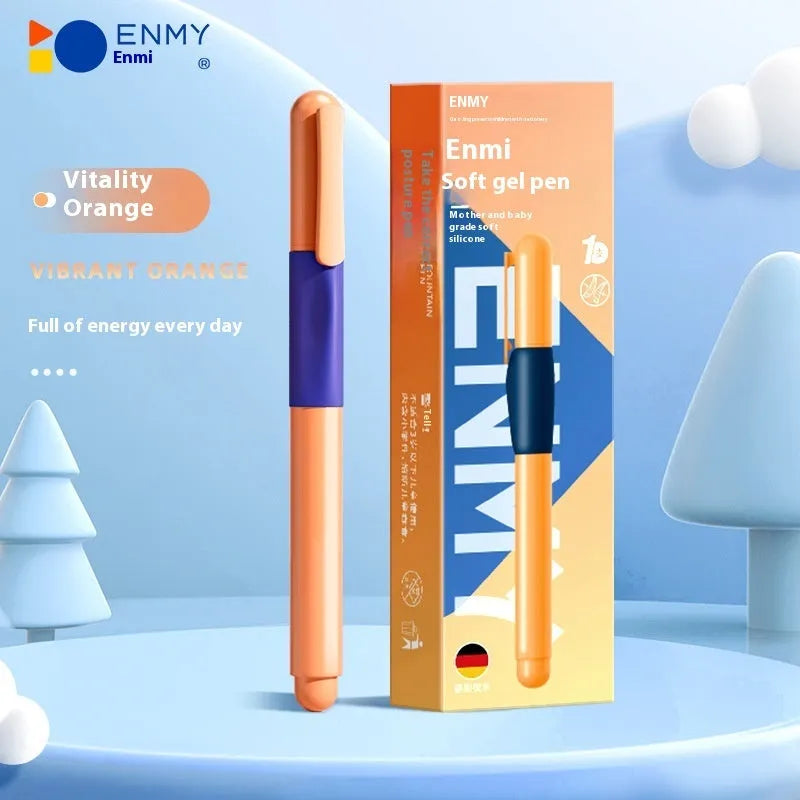 Boxed Student Posture Correction Pen in blue, green gradient, purple, and orange colour options.