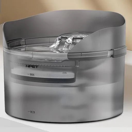 Automatic pet water dispenser with circulation system and filter cartridges