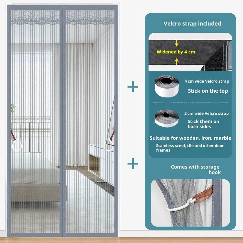 Coffee door curtain with Velcro fixing, 90x230cm, shown in solid or striped modern simplicity style
