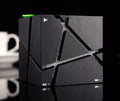 Cube Bluetooth Speaker with colourful lights, ABS plastic body, black colour option