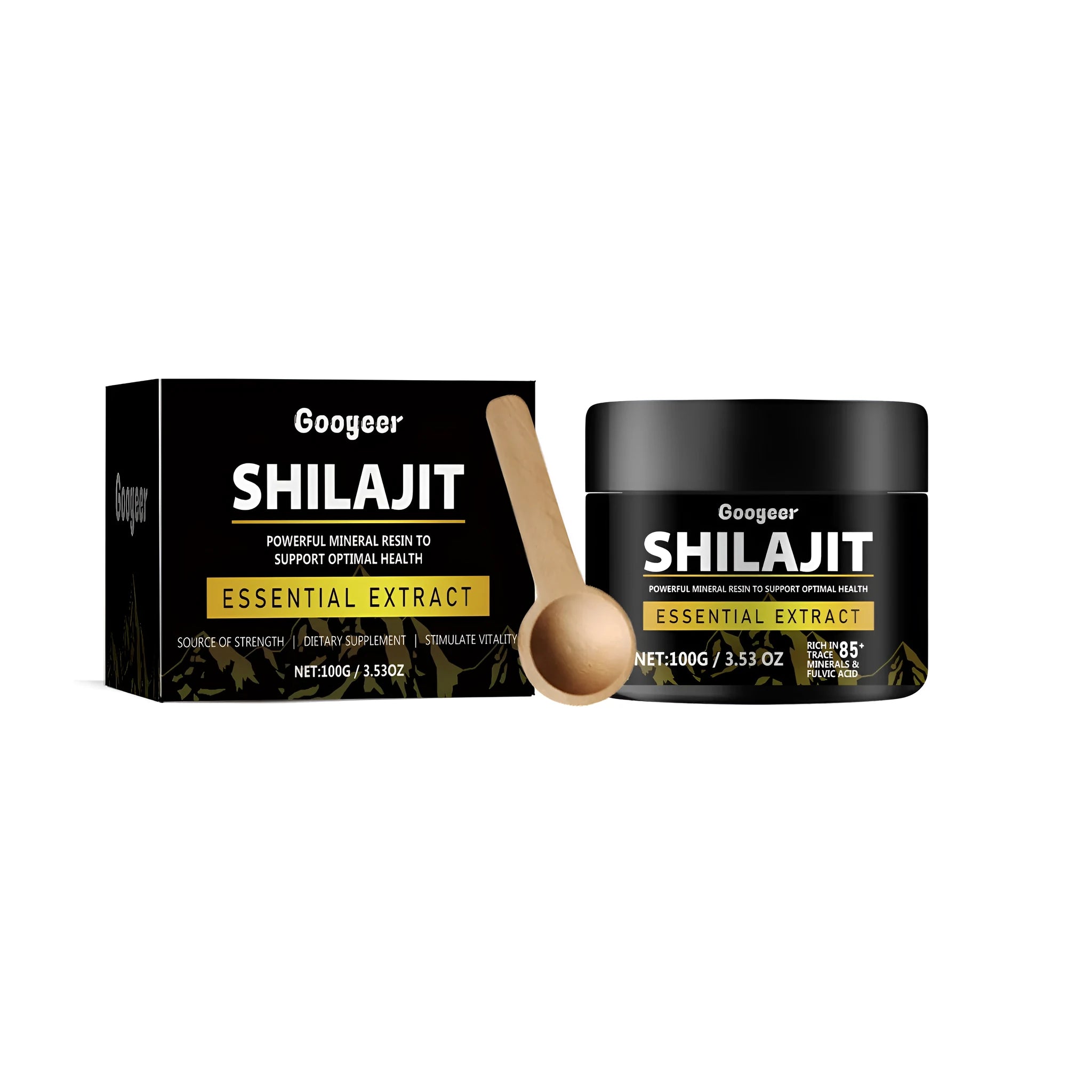 100g jar of body health care supplement cream for energy and vitality support