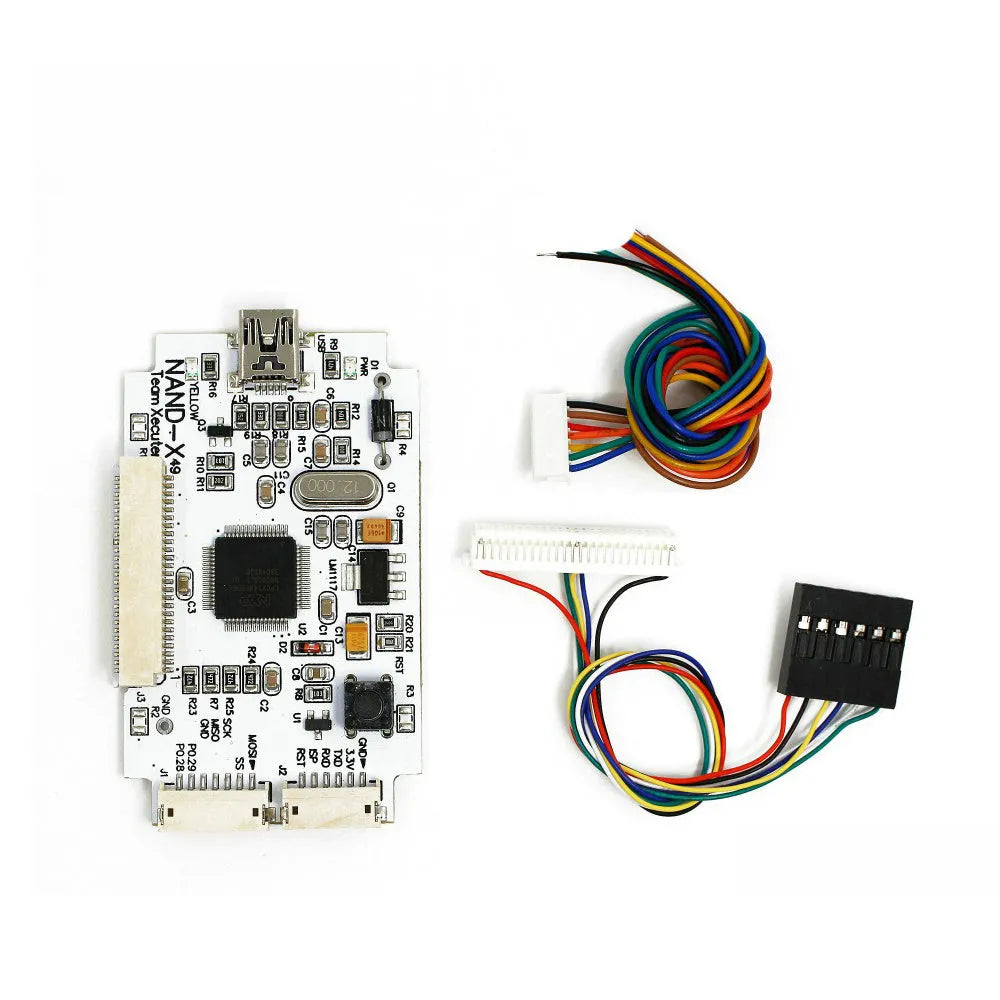 Simplified Xbox 360 NAND-X programming tool kit with USB interface for console flashing