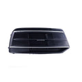 Black ABS plastic front bumper lower grille fog light frame for Audi Q5 2018-2022.