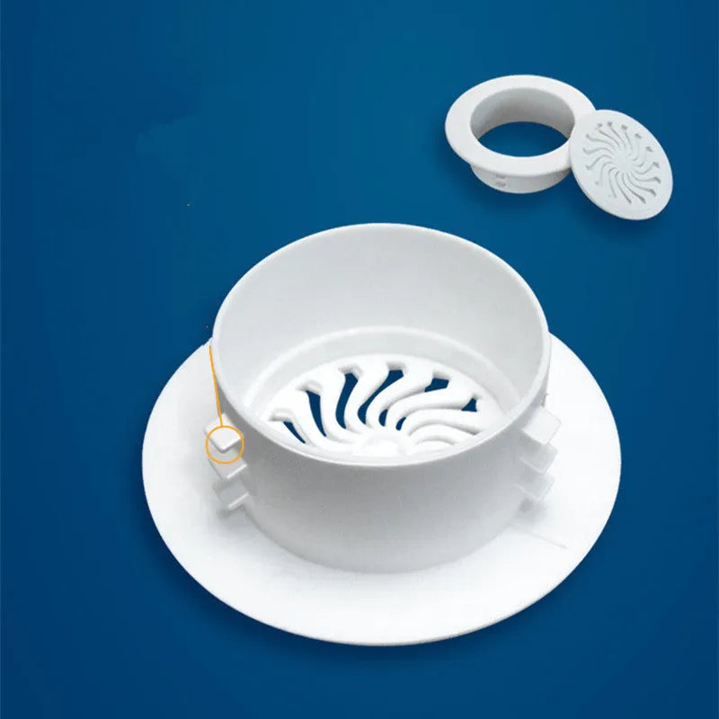 Plastic air conditioner hole sealing kit components including splits, plug caps, and tuyere panels