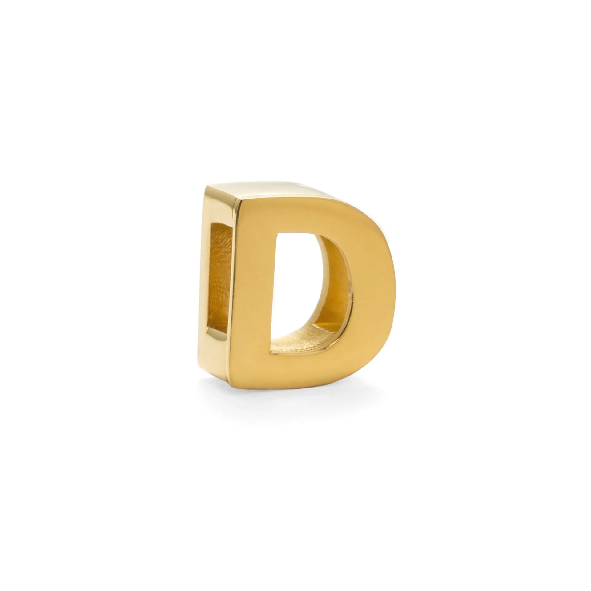 Gold and silver titanium steel necklaces with letter, number, and heart charms on a 40.5cm chain.
