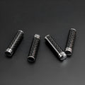 Carbon fibre door lift decorative cover set of 4 for vehicle interior styling upgrade