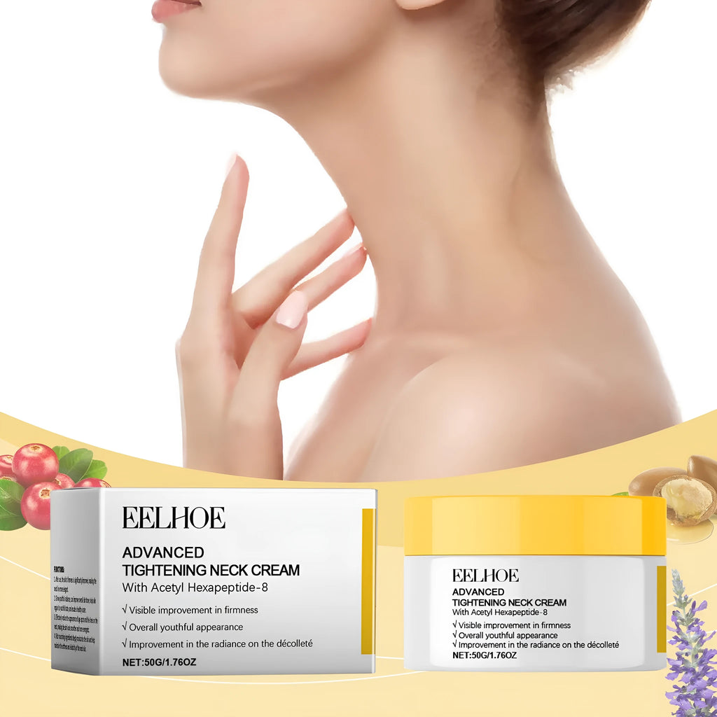 Care For Neck Skin Neck Cream 50g in compact jar with shea butter and peptides