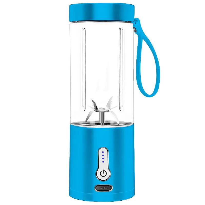 Portable rechargeable hand blender in choice of colours with 530ml juice cup