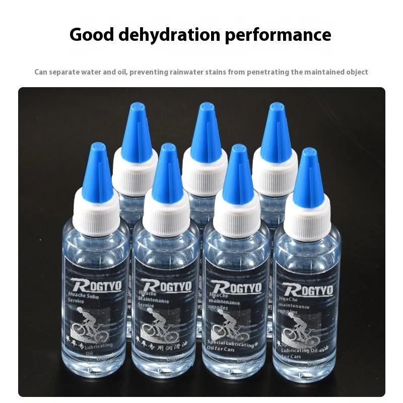 60ml bicycle chain lubricant oil bottle for mountain bike maintenance and rust prevention