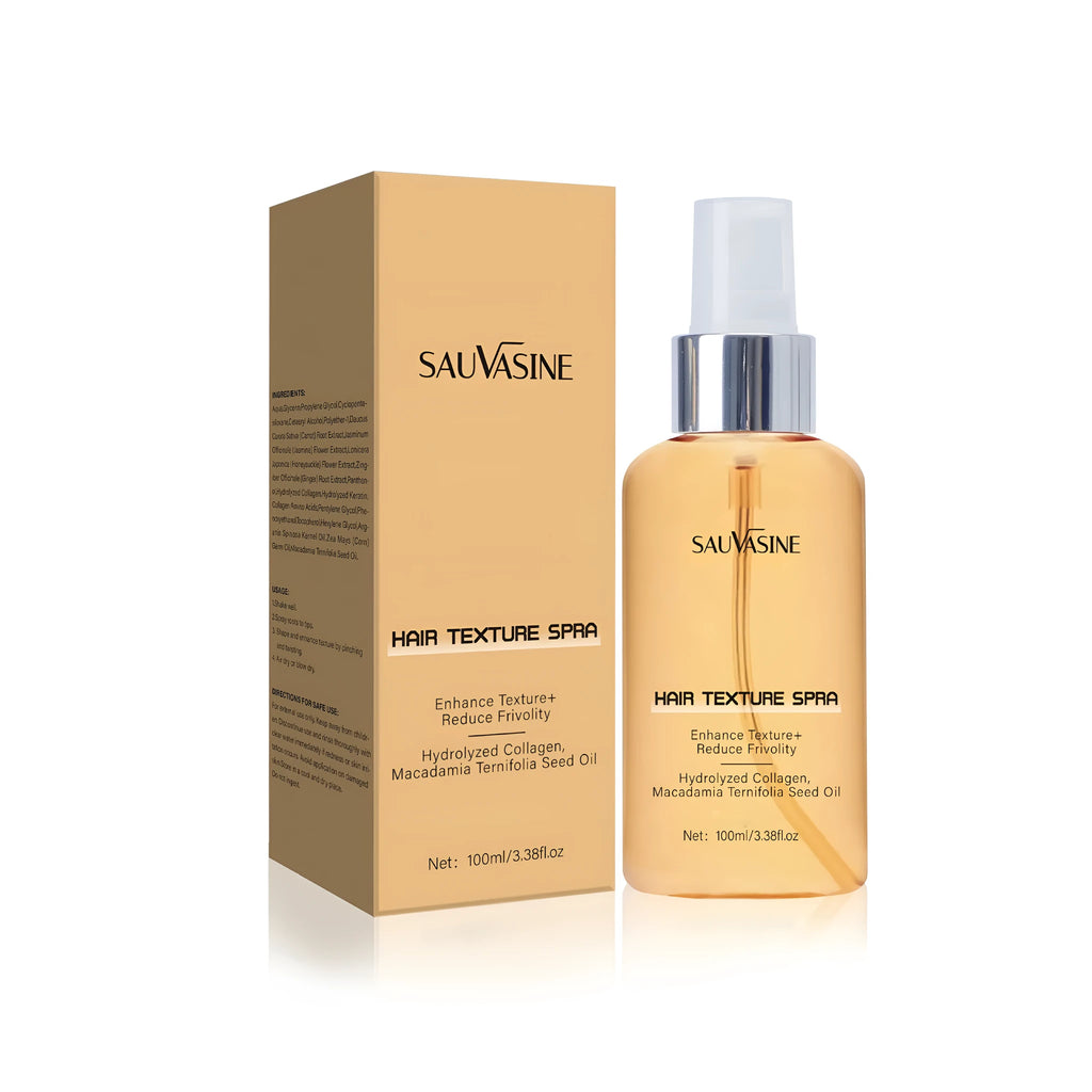 100 ml bottle of SWX-248 scalp moisturising spray for frizz reduction on a white background.