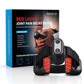 Black adjustable strap physiotherapy instrument for shoulder and back pain relief.