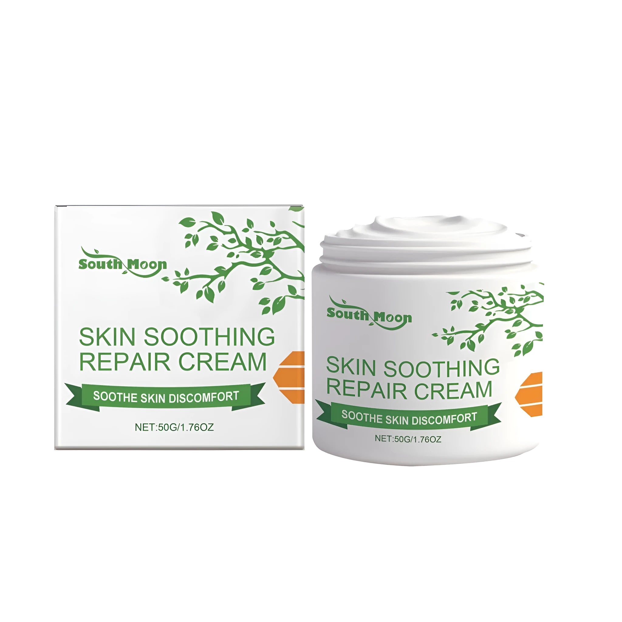 50g jar of aloe and mint skin soothing repair cream with honey