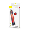 0.23mm curved tempered film for iPhone X XS 11 Pro 5.8in, black glass PET screen protector with applicator