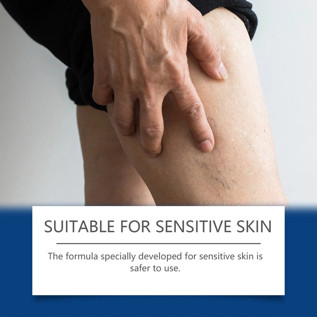 30ml leg care massage spray bottle with menthol, ginger and horse chestnut ingredients