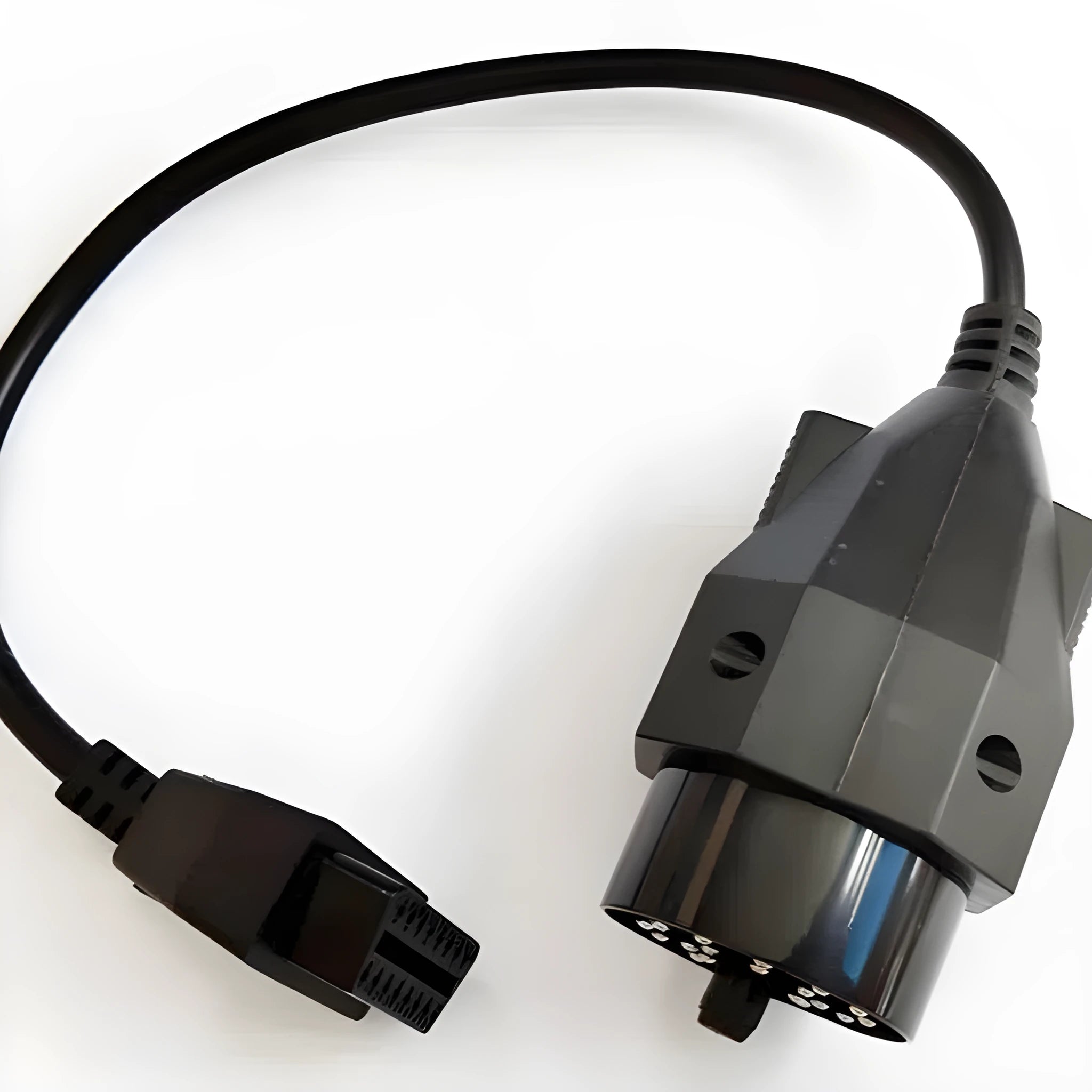 Black 1-metre OBD connection conversion wire for automobile diagnosis equipment