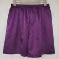 Men's silk ice casual home shorts in black, available in sizes L XXXL