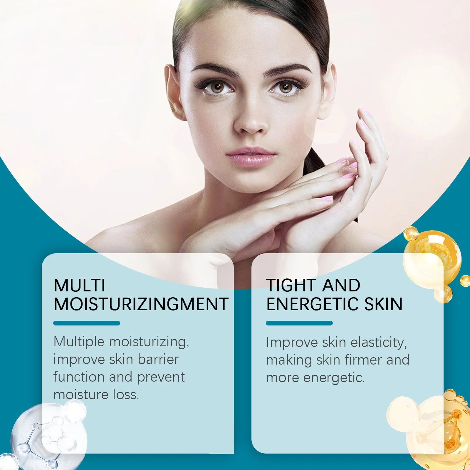 30ml Centella asiatica firming care solution bottle for hydration and skin elasticity