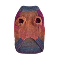 Dopamine pet sweater with rainbow circles on a dog, available in styles 1 and 2, sizes S to XXL