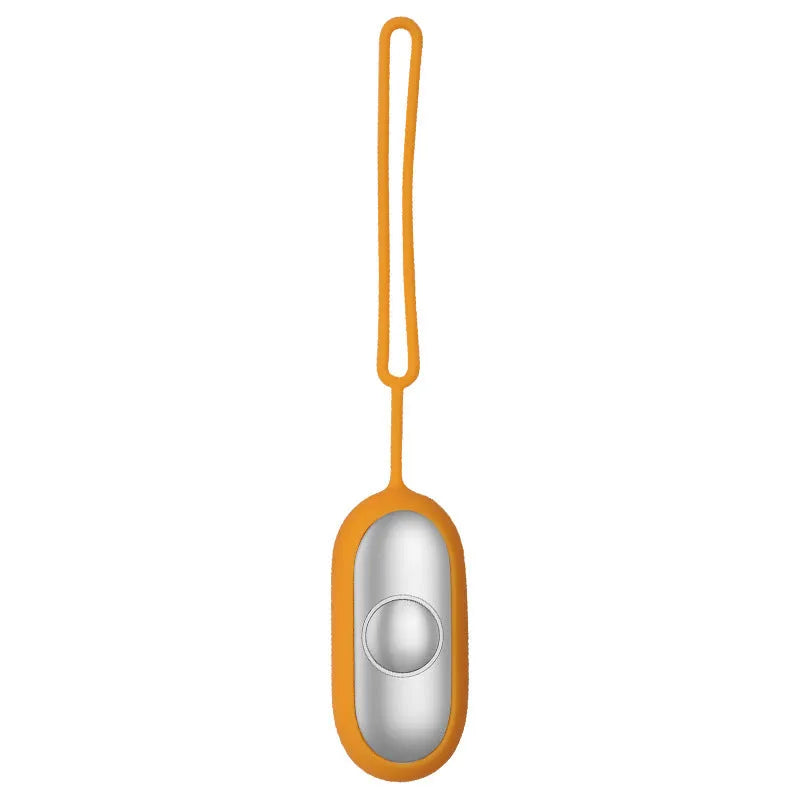 Intelligent handheld sleep aid device showing pulse decompression technology and multiple colour options
