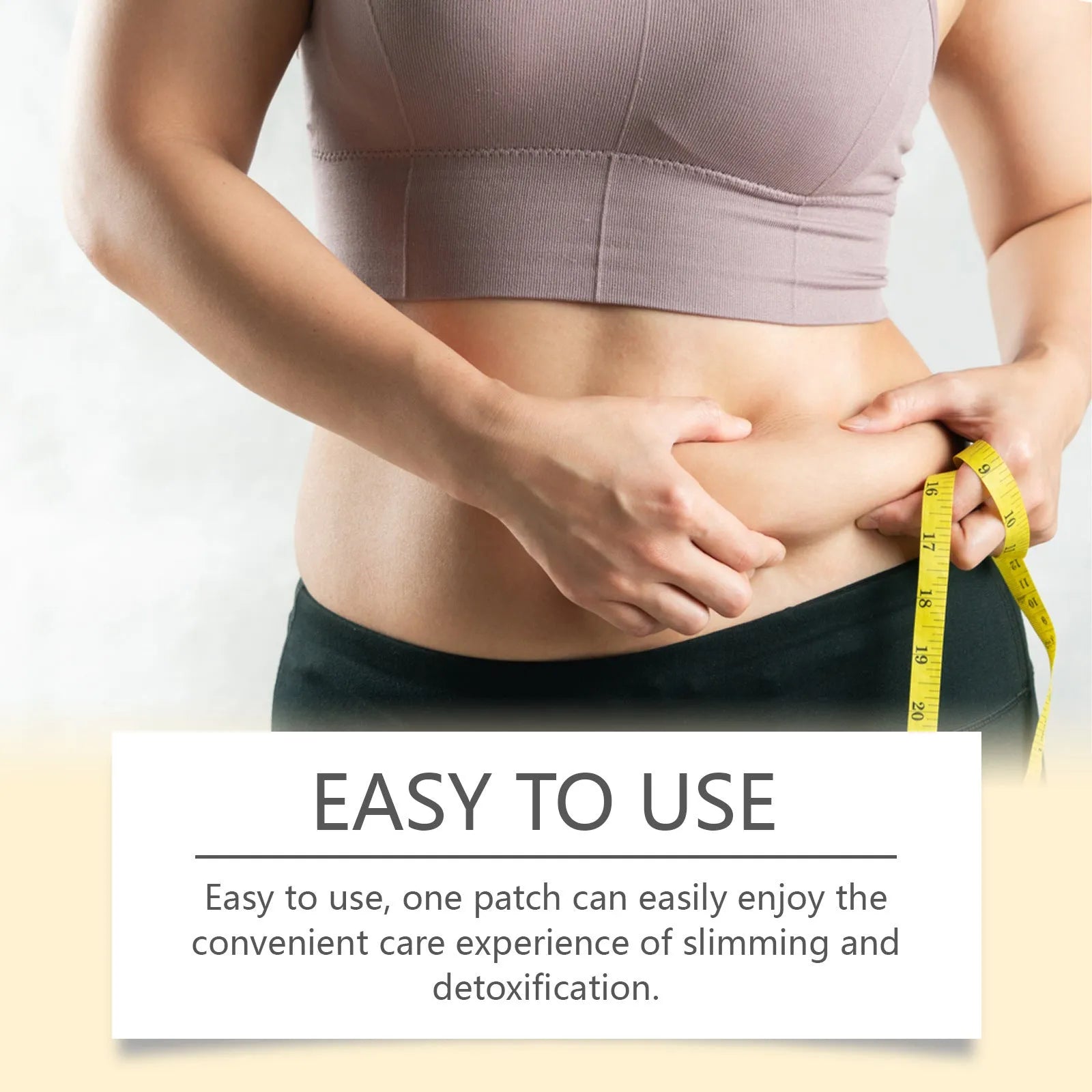 Pack of ten herbal body shaping navel patches with bee venom and argy wormwood ingredients