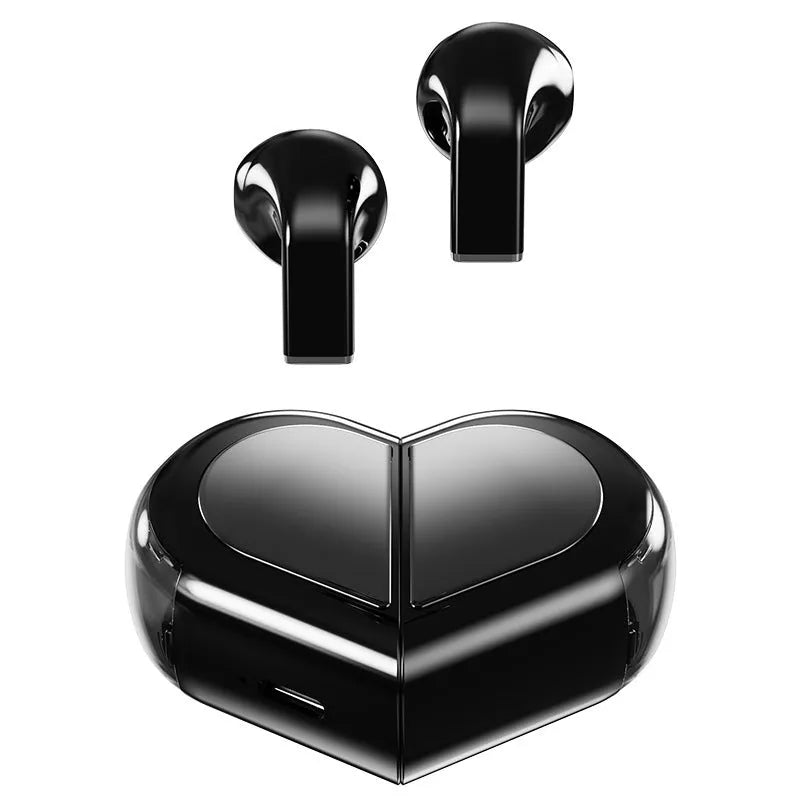 K520 creative rotatable Bluetooth earphones in black, white or pink colours