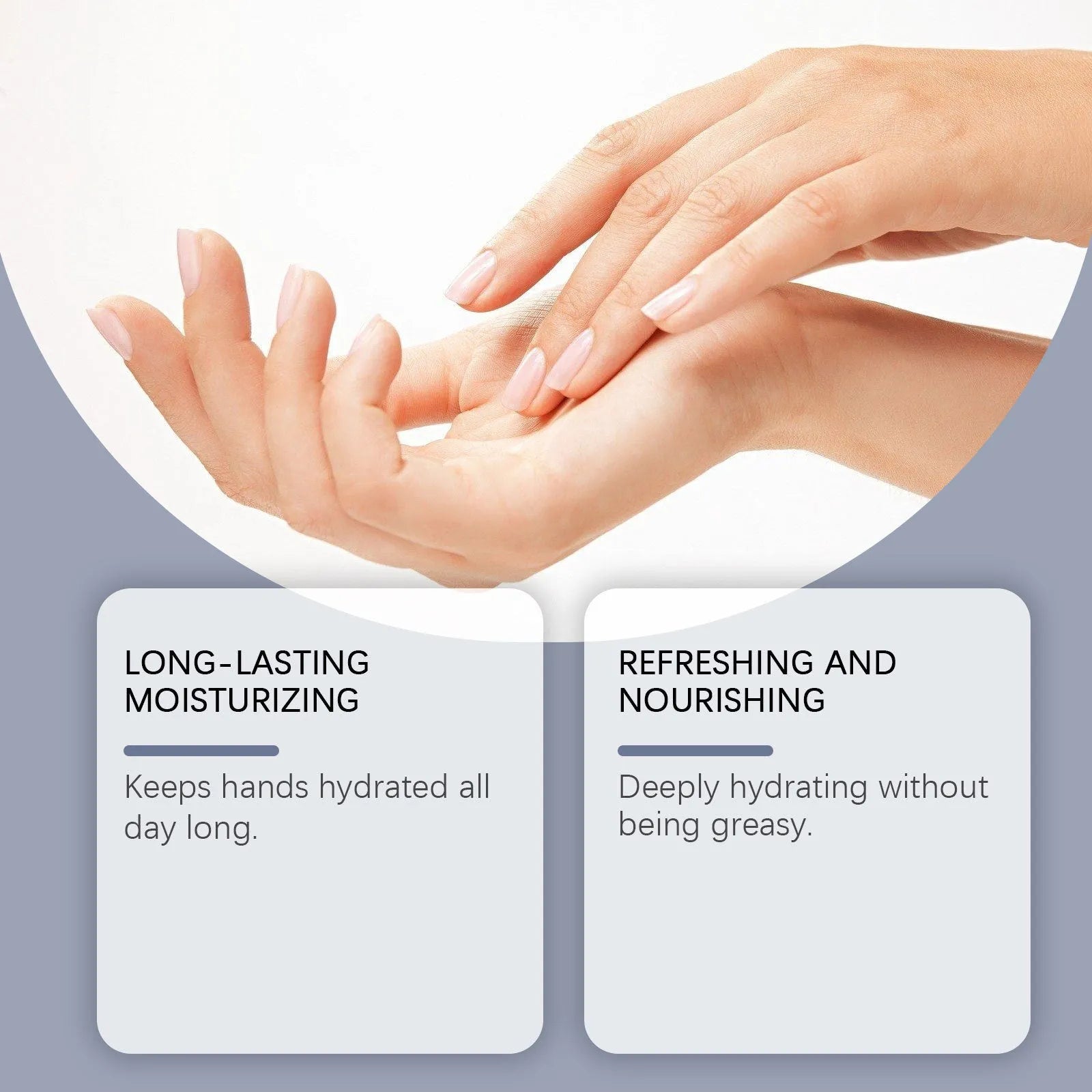 30g tube of moisturising hand cream with fruit tree oil and glycerin formulation