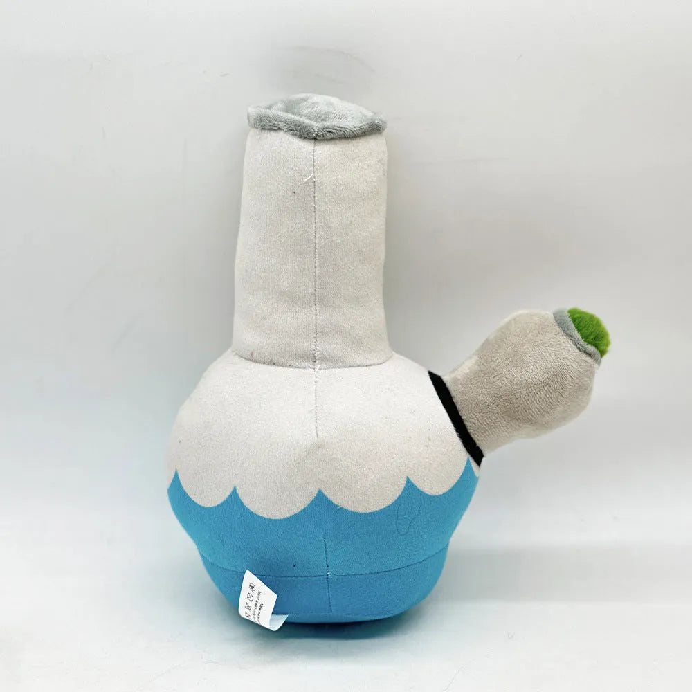 24cm kettle-shaped plush dog toy with sound feature in picture style pattern