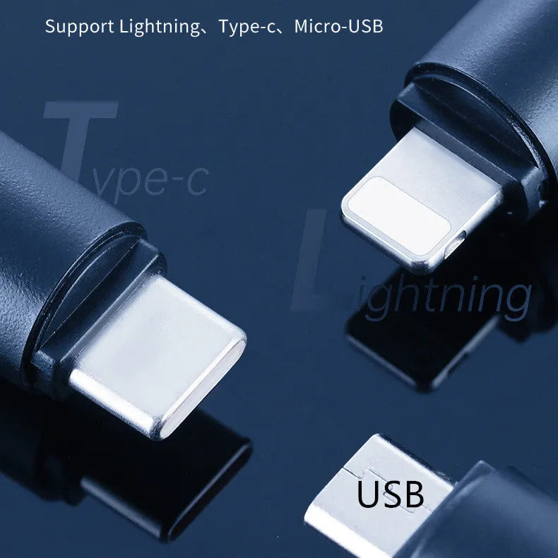Capsule-shaped black infrared remote emitter for mobile phone charging ports