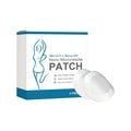 Four individual body shaping microneedle patches containing curcumin and peptides.