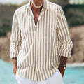Men's loose fit plaid shirt with 3D printed floral pattern and cardigan lapel in assorted colours.
